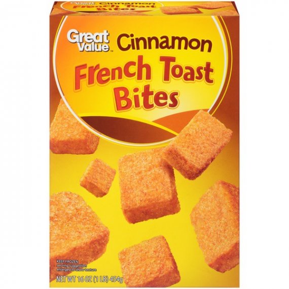 Great Value™ Cinnamon French Toast Bites 16 oz. Box, 8 image