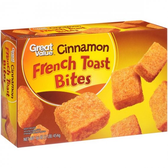 Great Value™ Cinnamon French Toast Bites 16 oz. Box, 3 image