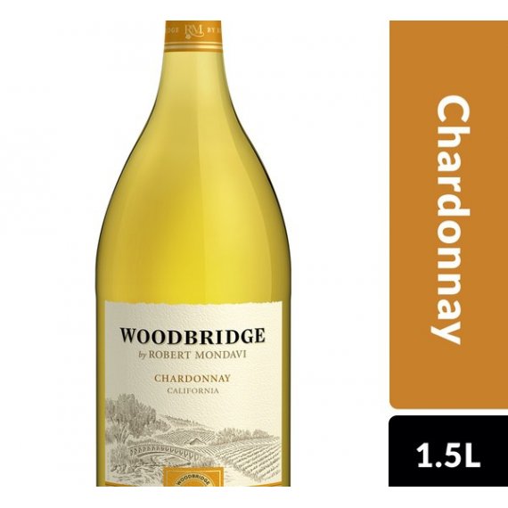 Woodbridge by Robert Mondavi Chardonnay, White Wine, 1.5 L Bottle