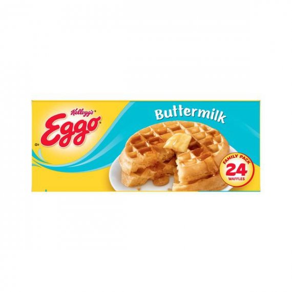 Kellogg's Eggo Frozen Buttermilk Waffles Easy Breakfast 29.6 Oz 24 Ct, 11 image