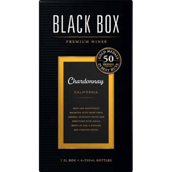 Black Box Chardonnay, White Wine, 3 L Box, 2 image