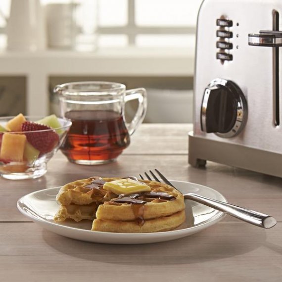 Kellogg's Eggo Homestyle Waffles Eassy Breakfast 12.3 Oz 10 ct Box, 3 image