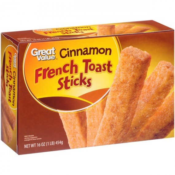 Great Value Cinnamon French Toast Sticks, 16 oz, 3 image