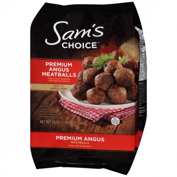 Sam's Choice™ Premium Angus Meatballs 20 oz. Bag, 6 image