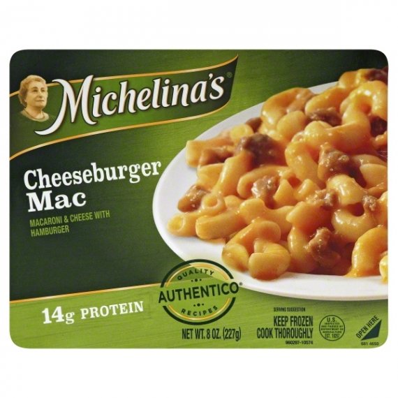 Michelina's Cheeseburger Mac Frozen Entree 8 oz. Tray