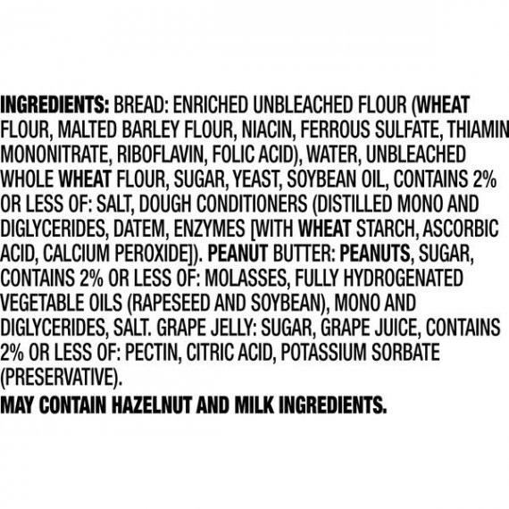 Smucker's Uncrustables Peanut Butter & Grape Jelly Sandwich, 10-Count, 4 image