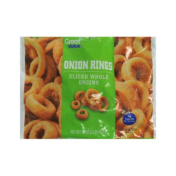 Great Value Onion Rings, 16 oz, 2 image