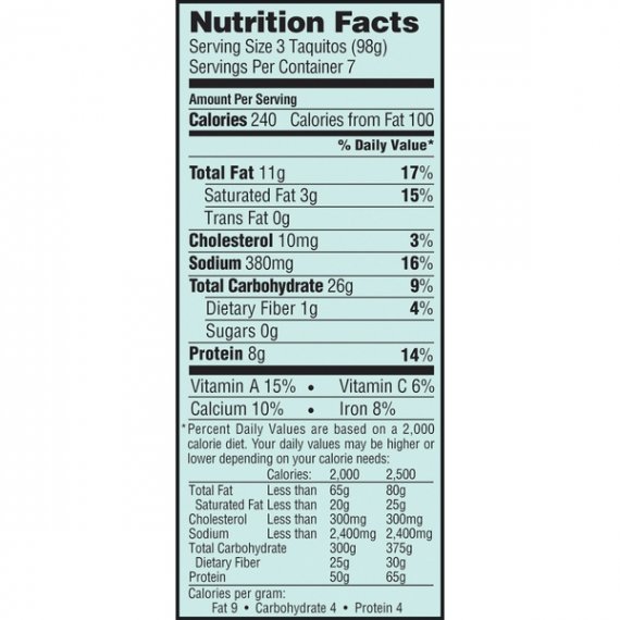 El Monterey® Southwest Chicken Extra Crunchy Taquitos 21 ct Box, 5 image