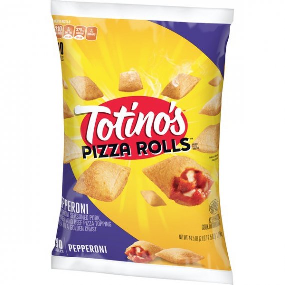 Totino's Pizza Rolls, Pepperoni, 90 Rolls, 44.5 oz Bag, 3 image
