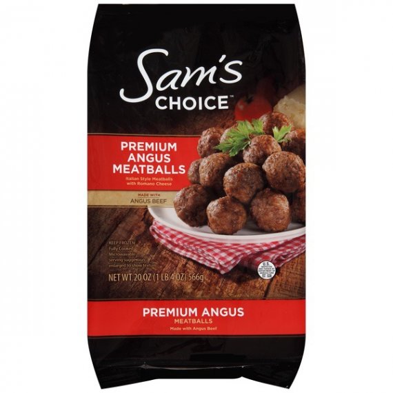 Sam's Choice™ Premium Angus Meatballs 20 oz. Bag, 5 image