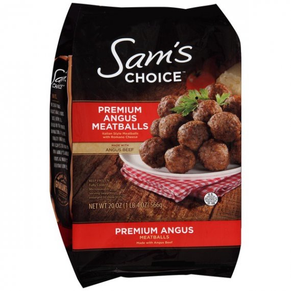 Sam's Choice™ Premium Angus Meatballs 20 oz. Bag