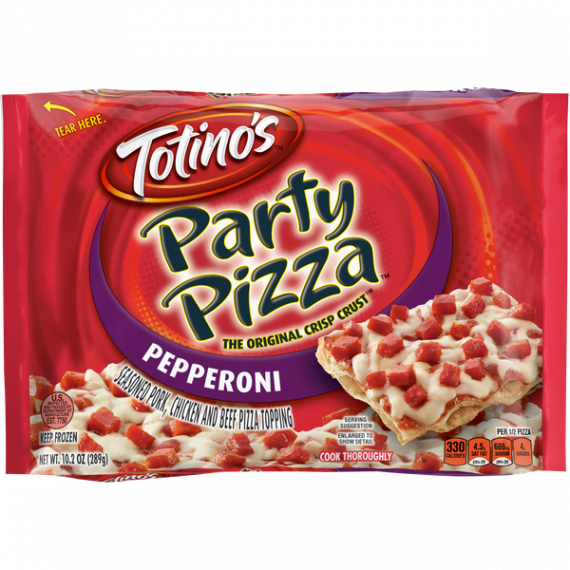 Totino's Pepperoni Party Pizza, 10.2 oz, 4 image