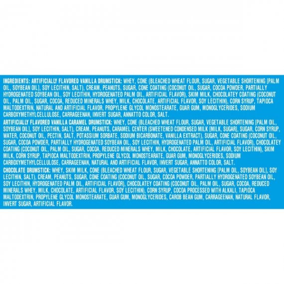 DRUMSTICK Vanilla, Vanilla Caramel & Chocolate Dipped Cones Ice Cream Variety Pack 8 ct Box, 7 image