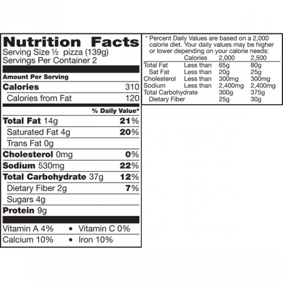 Totino's Triple Cheese Party Pizza, 9.8 oz, 7 image