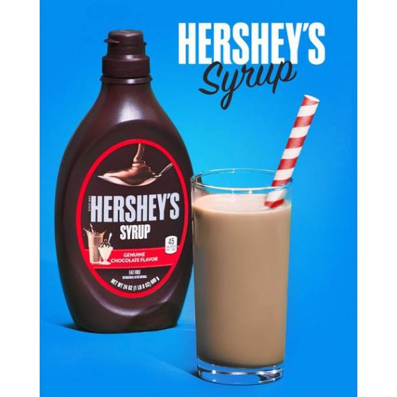 Hershey's, Milk Chocolate Syrup, 24 Oz, 7 image