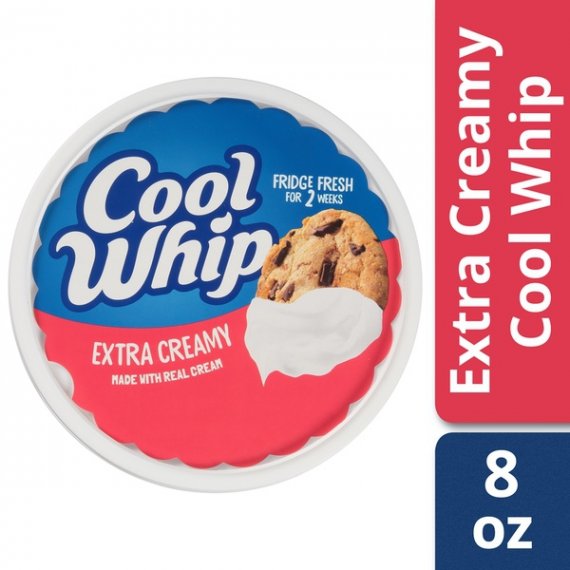 Cool Whip Extra Creamy Whipped Topping, 8 oz Tub