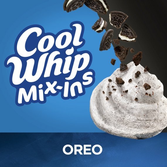 Cool Whip Mix-Ins Oreo Cookie Whipped Topping, 8 oz Tub, 4 image
