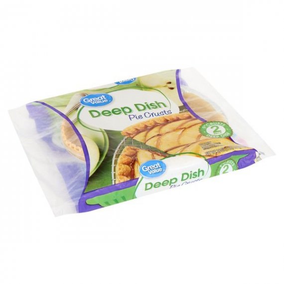 Great Value Deep Dish 9” Pie Crusts, 16 oz, 2 Count, 2 image