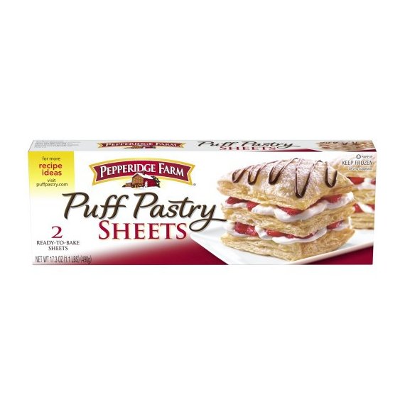 Pepperidge Farm Puff Pastry Frozen Sheets Pastry Dough, 2 Count, 17.3 oz. Box, 3 image