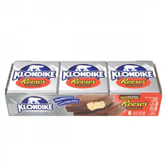 Klondike Ice Cream Bars Reese's 6 ct, 2 image