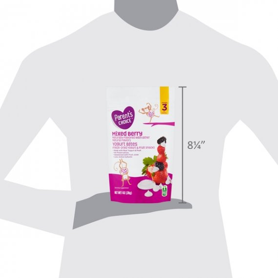 Parent's Choice Yogurt Bites, Mixed Berry, Stage 3, 1 oz, 8 image