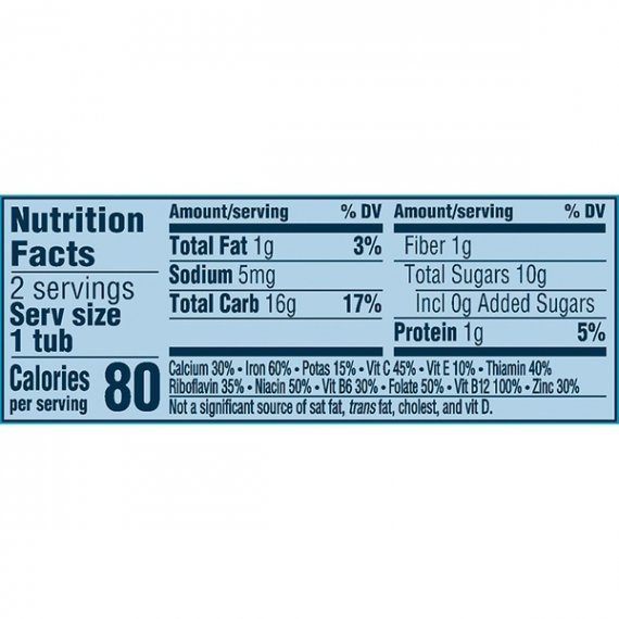 Gerber 2nd Foods Apple Banana with Oatmeal Baby Food, 4 oz. Tubs, 2 Count, 7 image