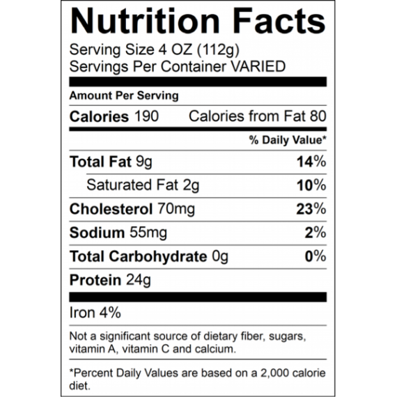 Pork Ribeye Chops Boneless, 2.0 - 3.3 lb, 3 image