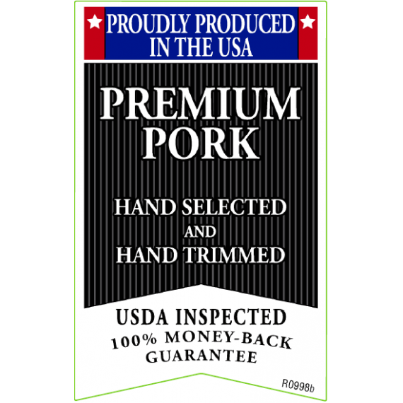 Pork Sirloin Chops Boneless, 1.1 - 1.8 lb, 2 image