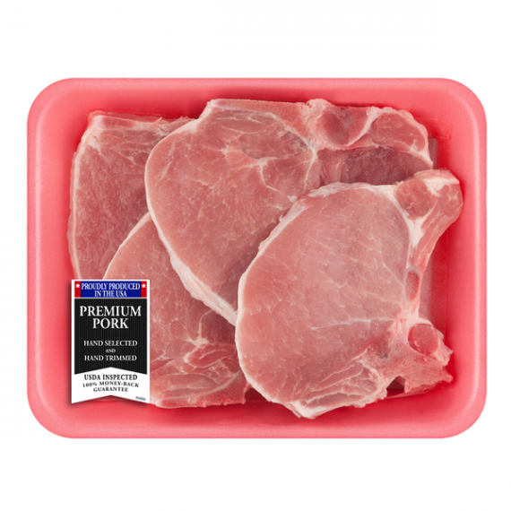 Pork Center Cut Loin Chops Bone-In, 1.6 - 2.6 lb