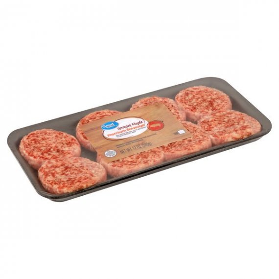 Great Value Vermont Maple Premium Sausage, 12 Oz., 2 image