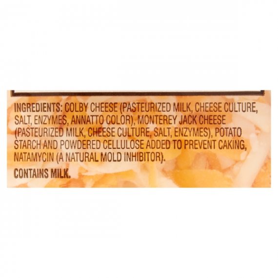 Great Value Shredded Colby & Monterey Jack Cheese, 32 oz, 5 image