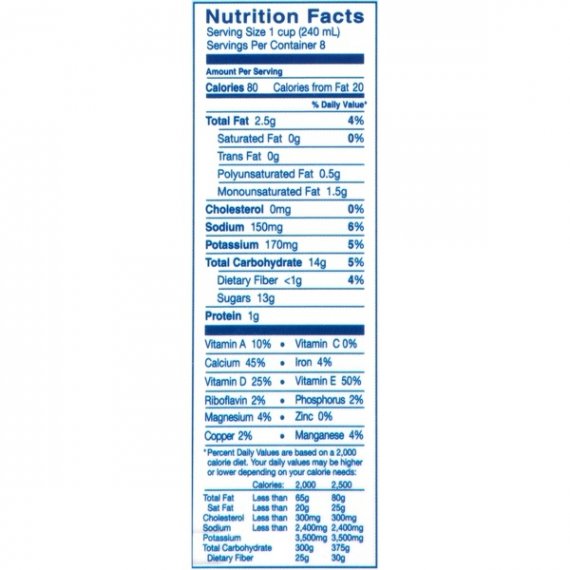 Blue Diamond Almond Breeze Natural Vanilla Almond Milk, 1.89 l, 2 image