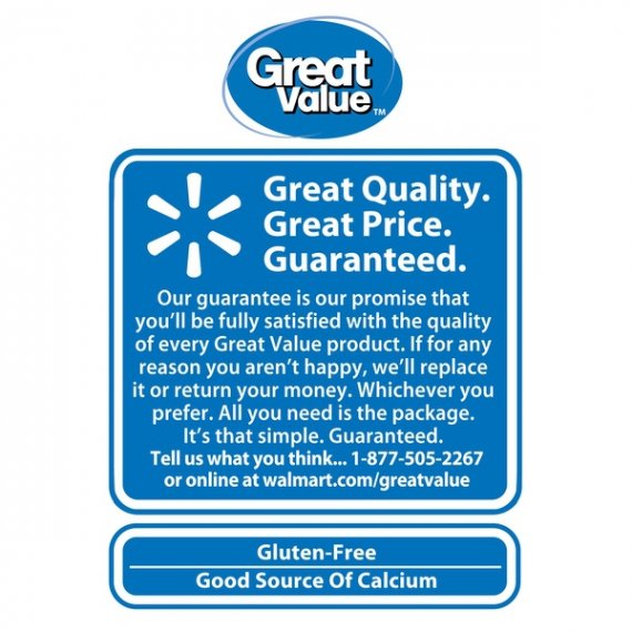 Great Value Sharp Cheddar Cheese, 16 oz, 8 image