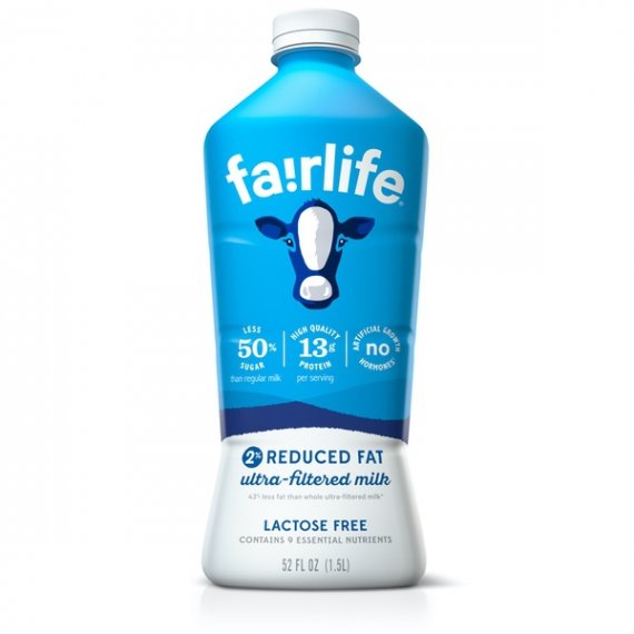 Fairlife Milk 52 fl oz - Lactose Free Reduced Fat 2% Milk
