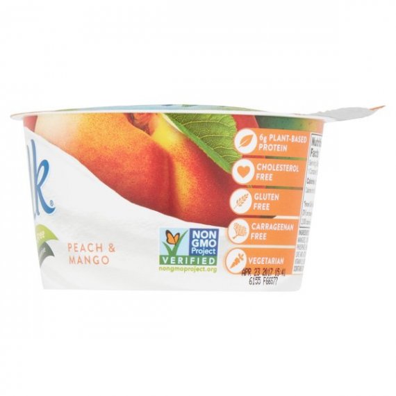 Silk Dairy-Free Peach & Mango Yogurt Alternative, 5.3 oz, 5 image