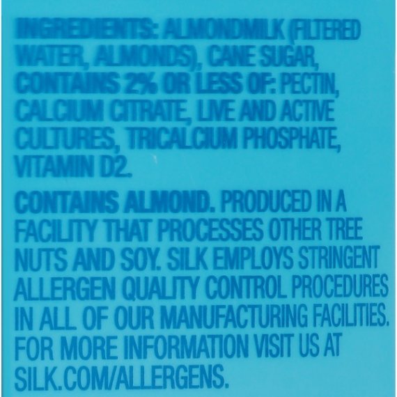 Silk Almondmilk Plain Yogurt Alternative, Tub, 24 oz., 5 image