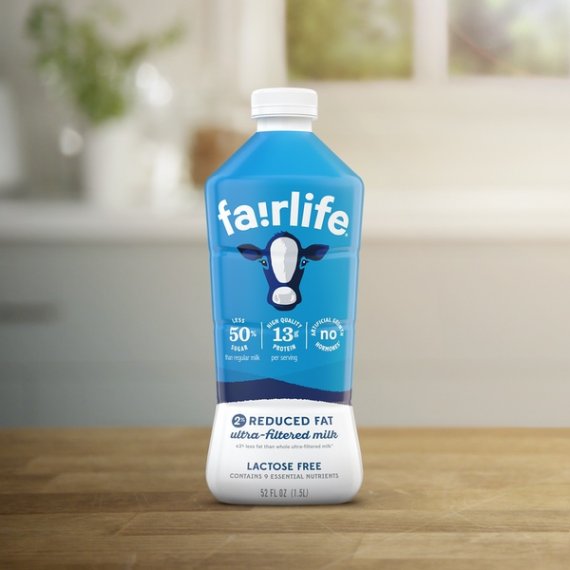 Fairlife Milk 52 fl oz - Lactose Free Reduced Fat 2% Milk, 2 image