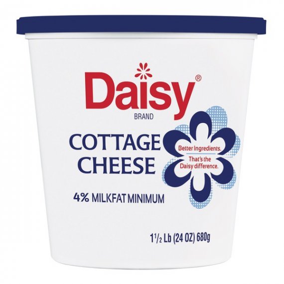 Daisy Small Curd Cottage Cheese 4% Milk Fat, 24 Oz.