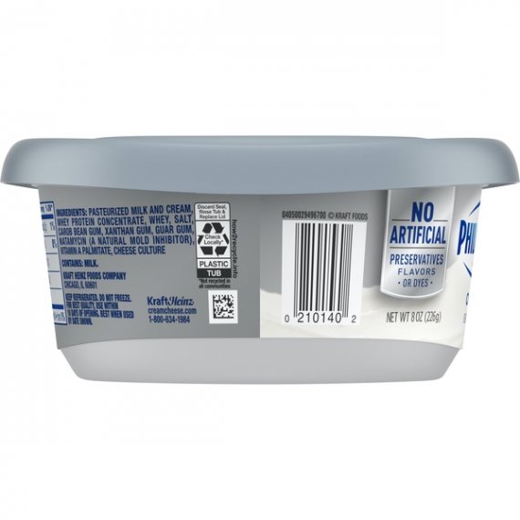 Philadelphia Original Cream Cheese Spread, 8 oz Tub, 9 image