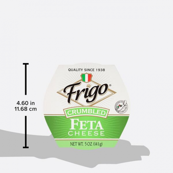 Frigo Feta Cheese Crumble 5 Oz. Cup, 5 image
