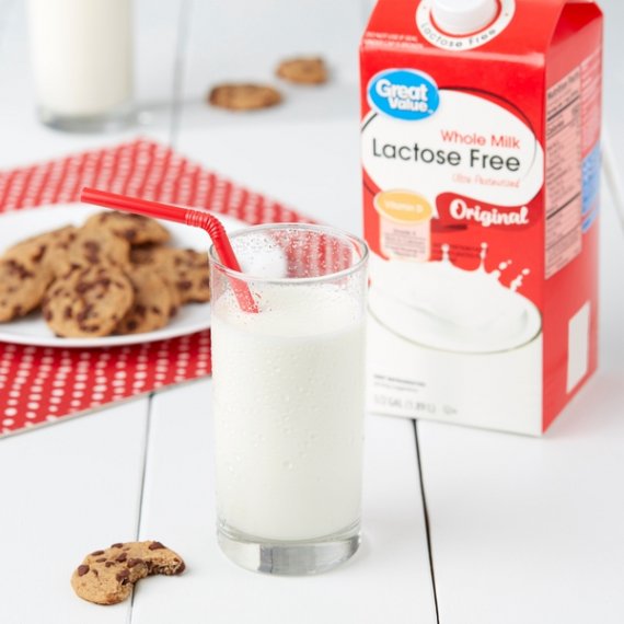 Great Value Lactose Free Original Whole Milk, 1/2 gal, 2 image