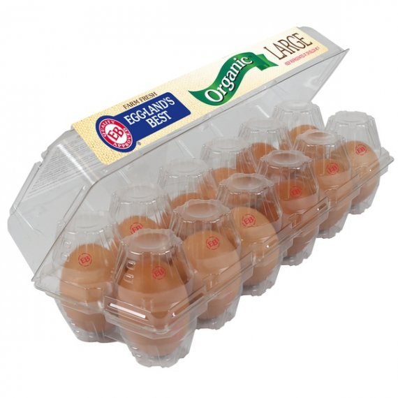 Eggland's Best Organic Large Brown Grade A Eggs, 12 Count, 2 image
