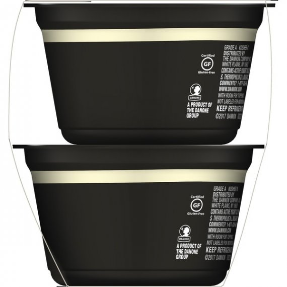 Dannon Oikos Triple Zero Yogurt, 4 ea, 2 image