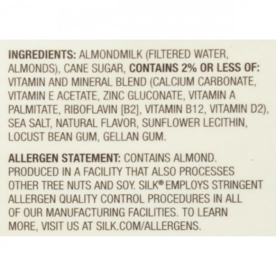 Silk All Natural Vanilla Almond Milk, 0.5 gal, 5 image