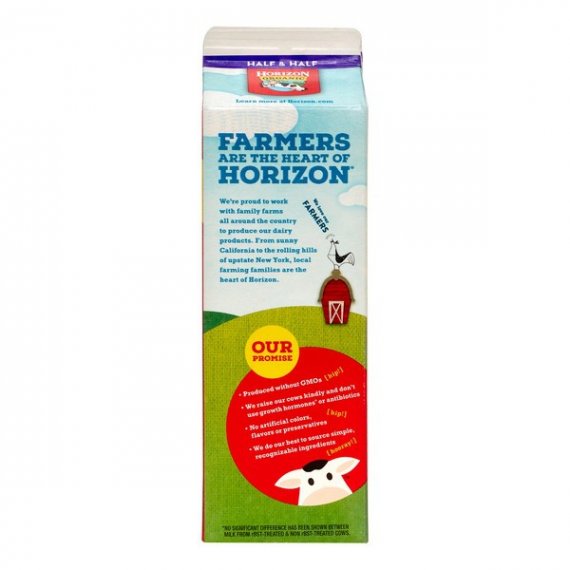 Horizon Organic Organic Half & Half, 1 Quart, 4 image
