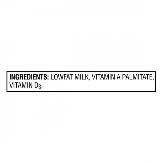 Great Value 1% Low Fat Milk, 0.5 Gallon, 64 Fl. Oz., 5 image