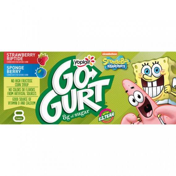 Yoplait Go-Gurt Kids Yogurt Tubes Variety Pack 8ct, 4 image