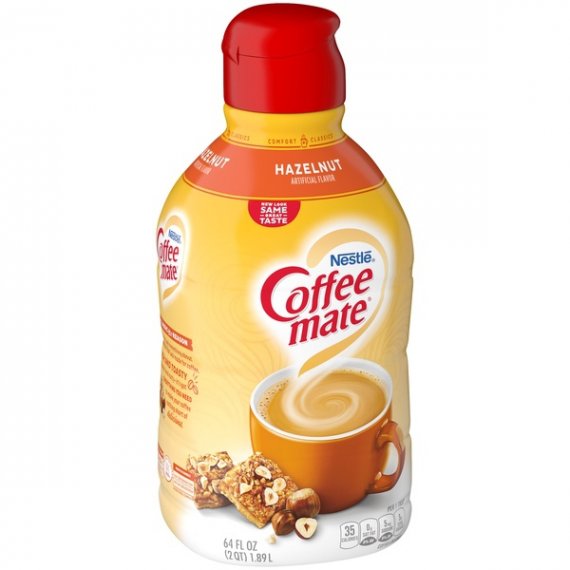 COFFEE MATE Hazelnut Liquid Coffee Creamer 64 fl. oz. Bottle, 2 image