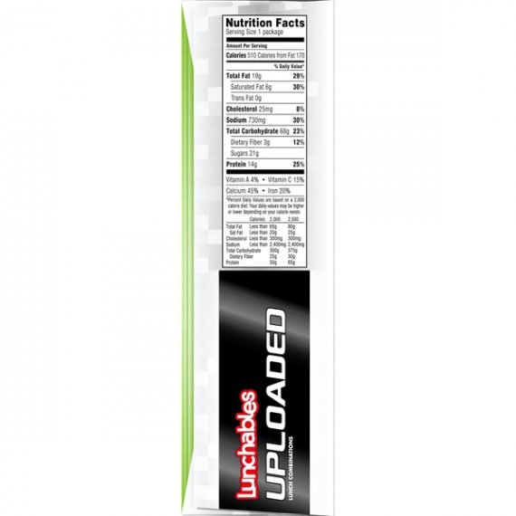 Lunchables Uploaded Ham & American Sub Sandwich, 15 oz Box, 9 image