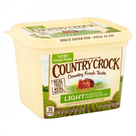 Unilever Country Crock Shedd's Spread Vegetable Oil Spread, 45 oz, 2 image
